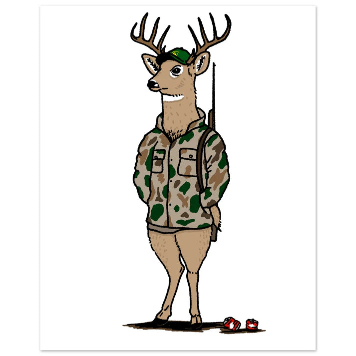 Deer Hunter Print