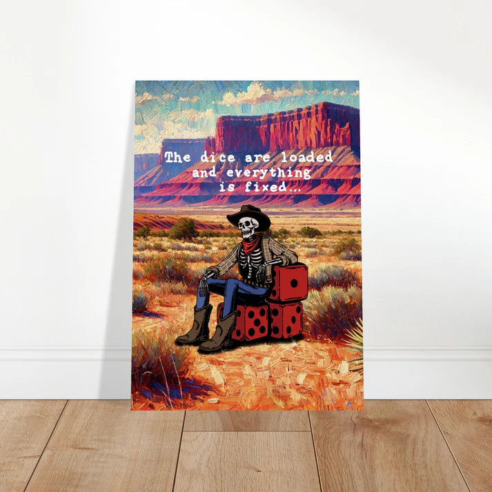 Charley Crockett “Welcome To Hard Times” Inspired Wall Art and Print