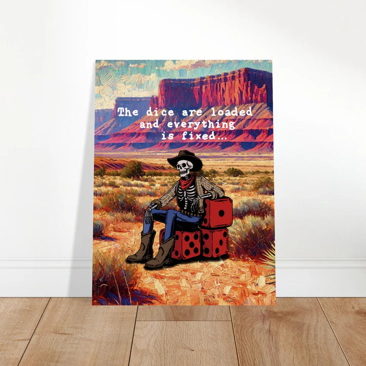 Charley Crockett “Welcome To Hard Times” Inspired Wall Art and Print