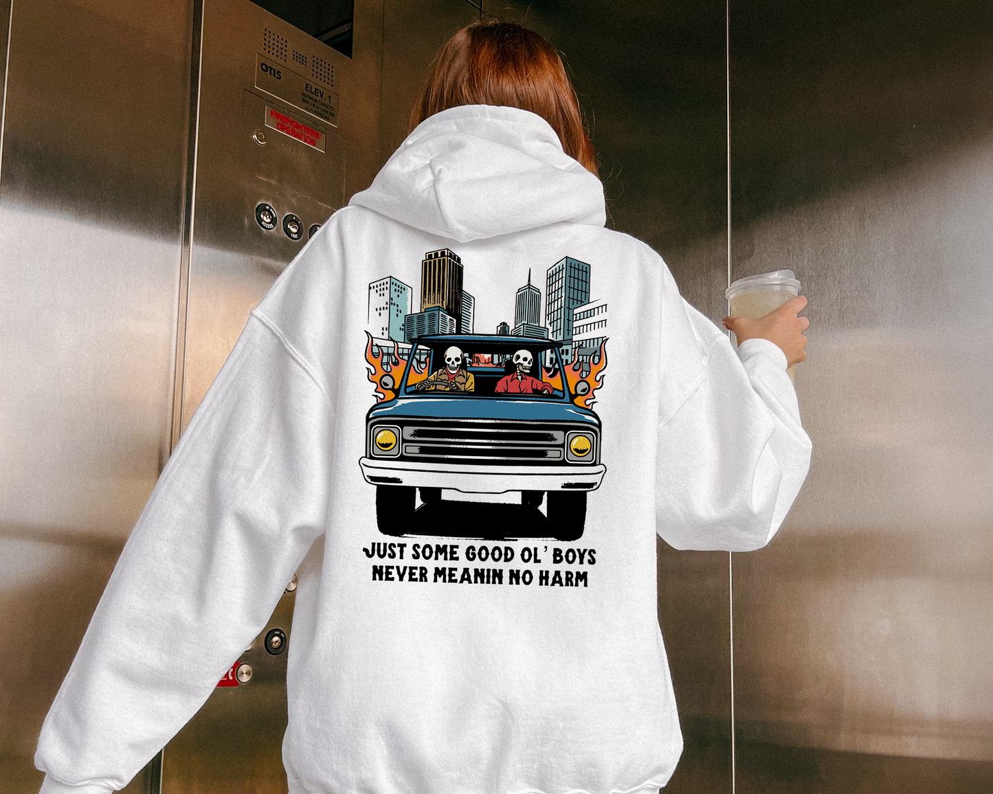 Unisex Pullover Dukes of Hazard, Good Ol Boys Hoodie