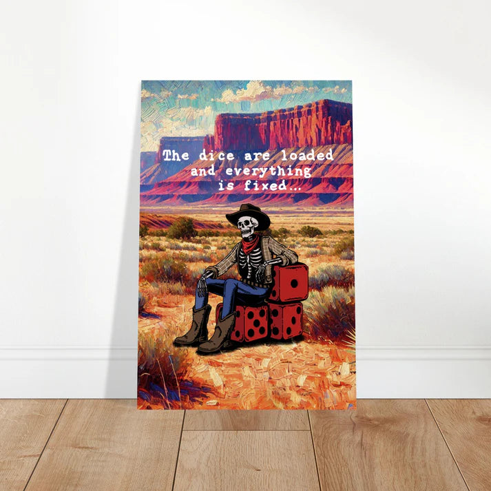 Charley Crockett “Welcome To Hard Times” Inspired Wall Art and Print